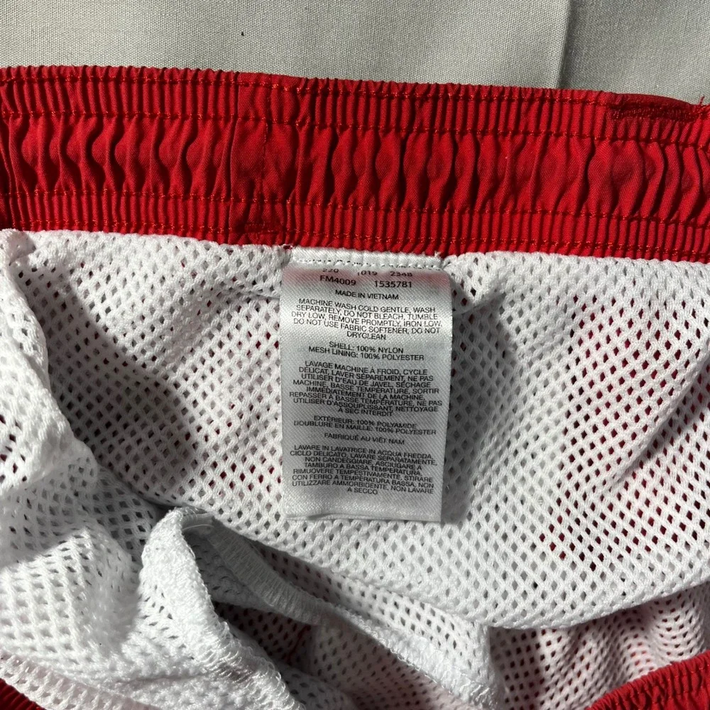Columbia Shorts PFG Mens Medium 36‎ Red Nylon Fishing Outdoor Sportswear